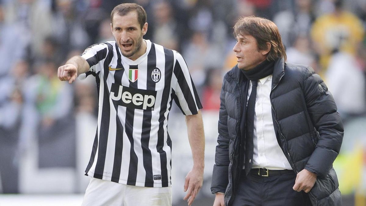 Giorgio Chiellini e Antonio Conte juvetoday.it