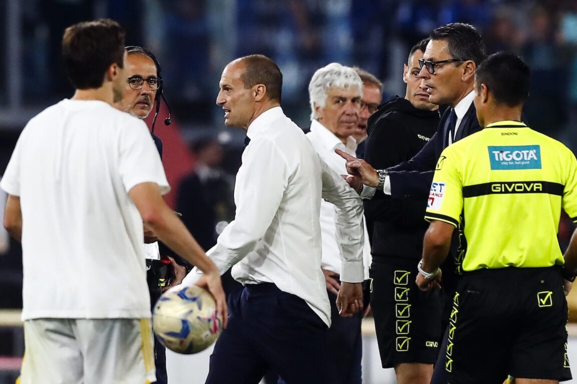 La rabbia di Max Allegri con la Juventus