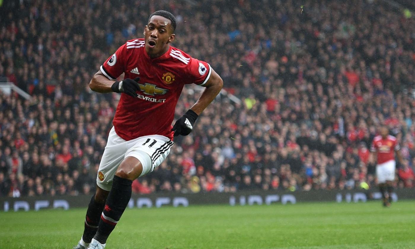 Martial, attaccante del Manchester United