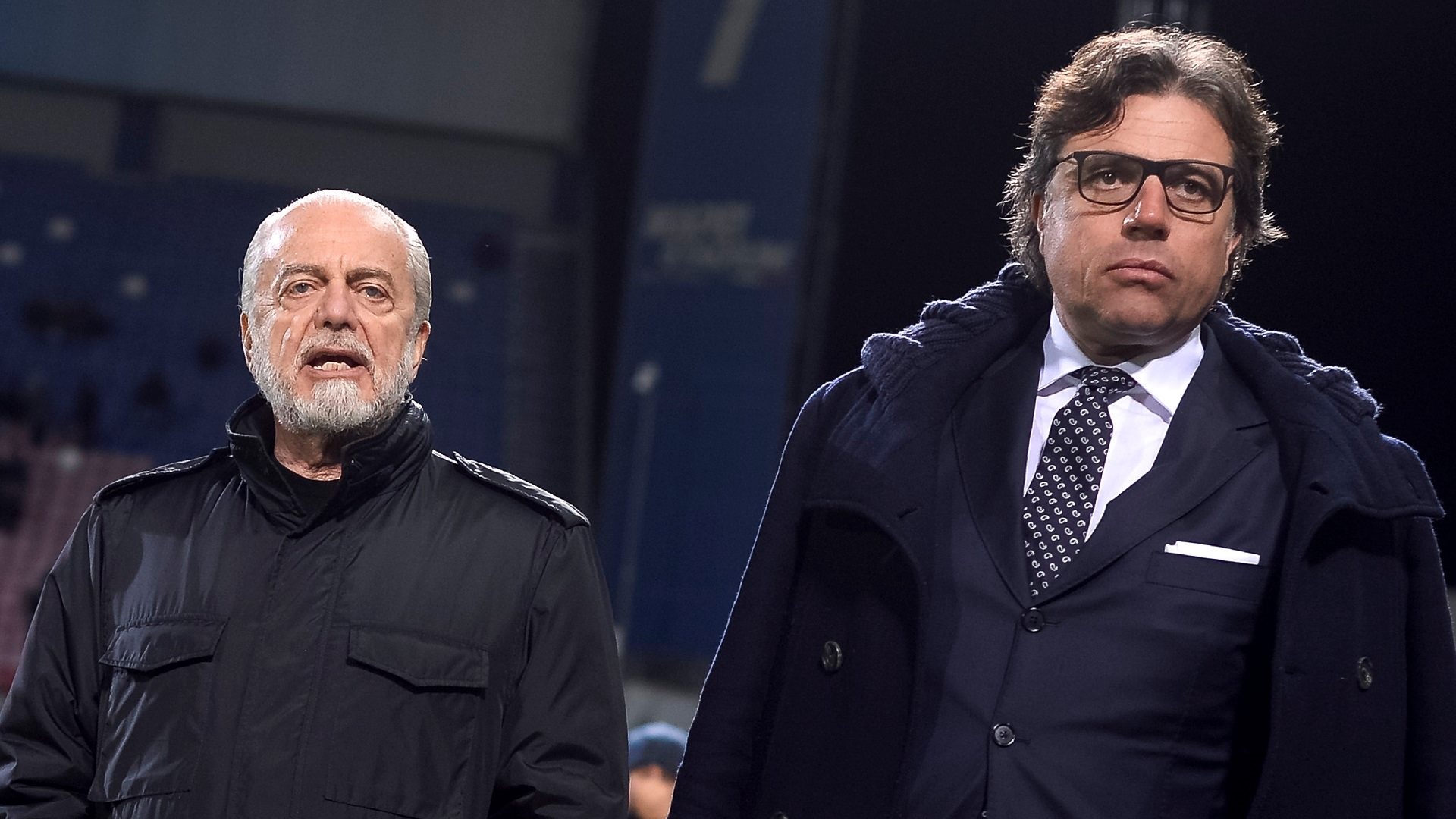 Aurelio De Laurentiis e Cristiano Giuntoli juvetoday.it