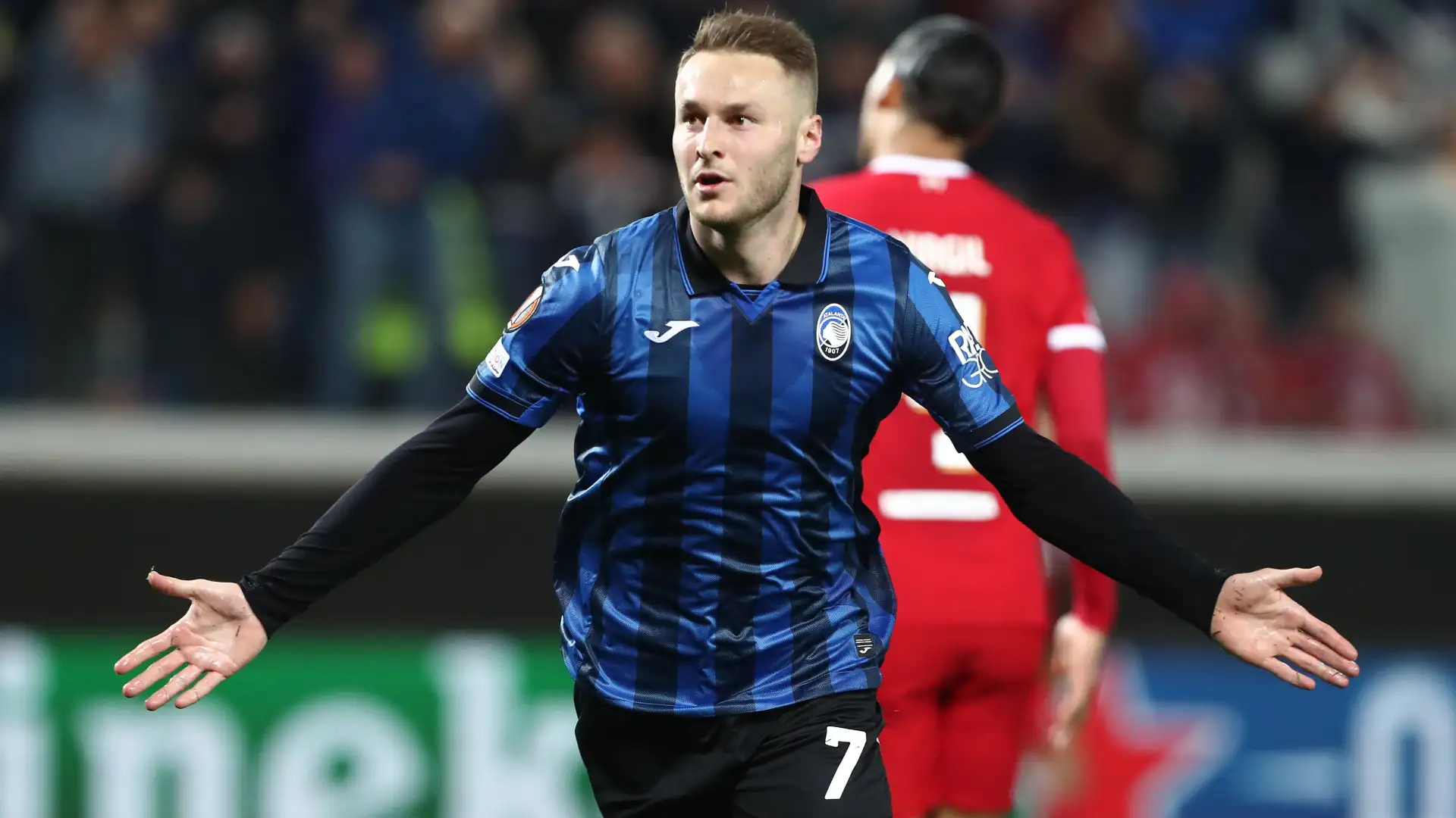 Teun Koopmeiners con la maglia dell'Atalanta