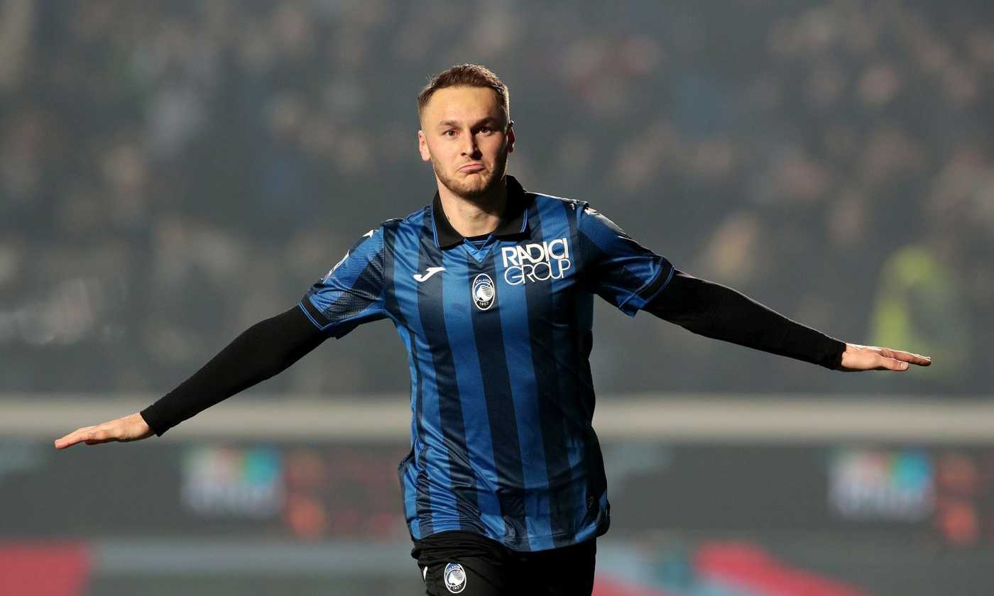 Koopmeiners con la maglia dell'Atalanta