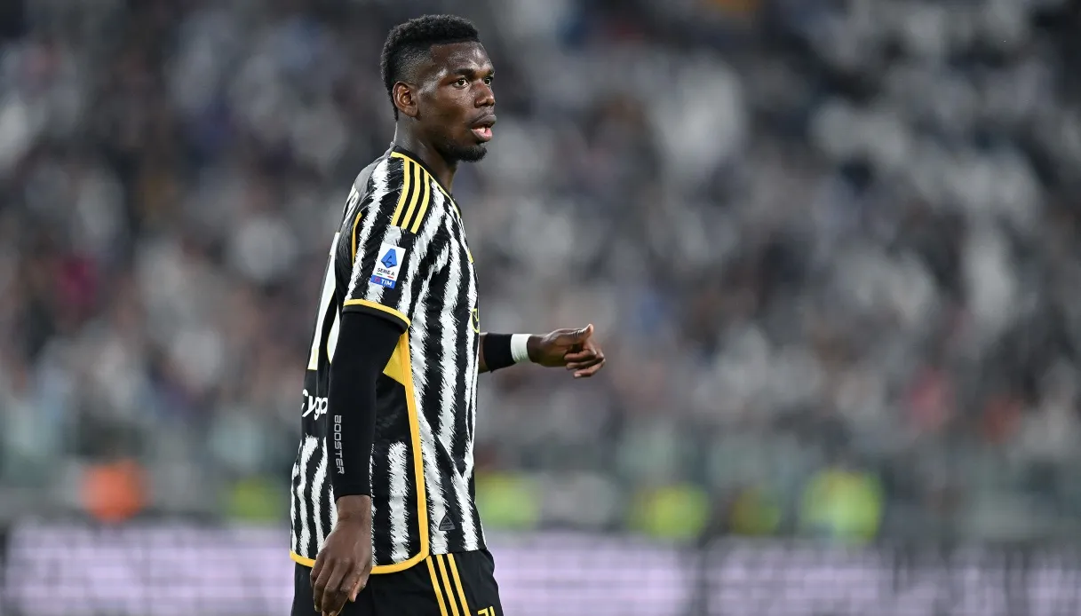 Paul Pogba con la maglia della Juventus